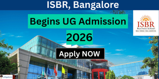 ISBR Begins UG Admission 2026; Apply by March 24 @isbr.in